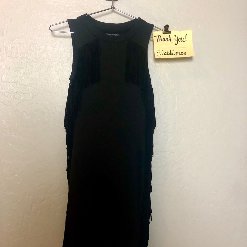 Topshop Fringe LBD 🖤